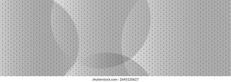 Abstract Gray Background with Circles and Lines. vector illustration