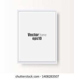 
Abstract gray background with elegant frame with shadow. Design element