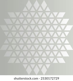 Abstract gray background with geometric shapes