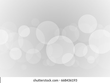 Abstract gray background with light blur. Vector