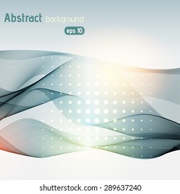 Abstract gray background with lines