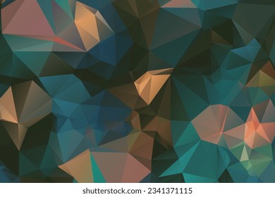 abstract Gray background, low poly textured triangle shapes in random pattern, trendy low poly background