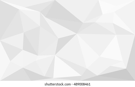 abstract Gray background  low poly textured triangle shapes in random pattern design ,vector design  illustration