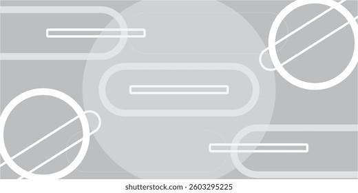 Abstract gray background. Minimal geometric white background abstract design. Suit for booklet, brochure, banner, poster, website, flyer, cover, corporate, backdrop. Vector illustration