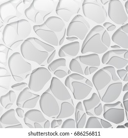 Abstract gray background with simplified water surface pattern design