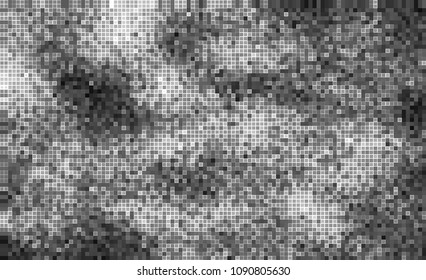 Abstract gray background of small squares