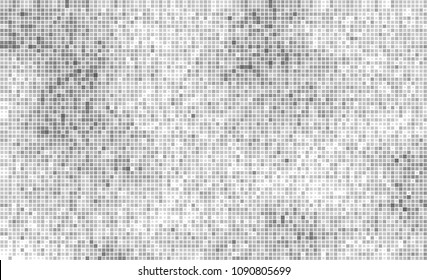 Abstract gray background of small squares