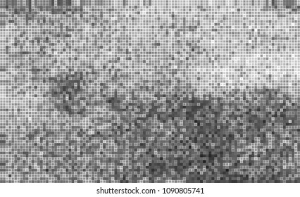 Abstract gray background of small squares