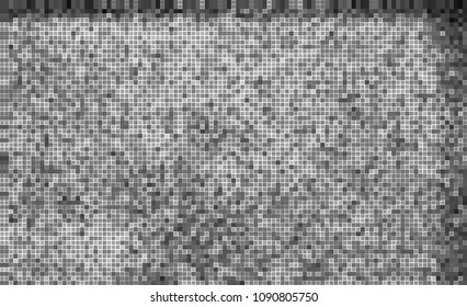 Abstract gray background of small squares