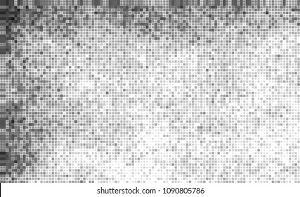 Abstract gray background of small squares