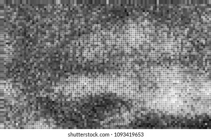 Abstract gray background of small squares