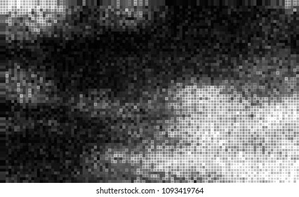 Abstract gray background of small squares