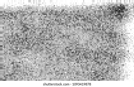 Abstract gray background of small squares