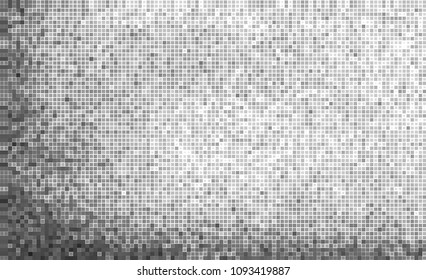 Abstract gray background of small squares