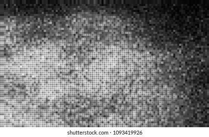 Abstract gray background of small squares