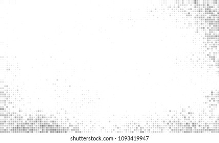Abstract gray background of small squares