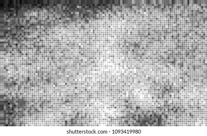 Abstract gray background of small squares
