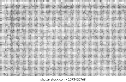 Abstract gray background of small squares
