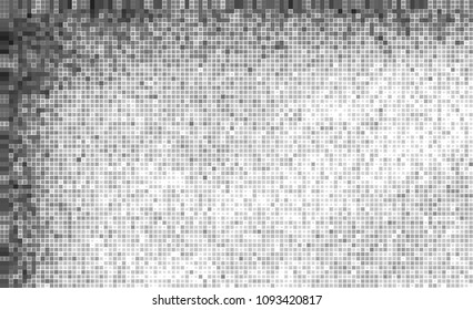 Abstract gray background of small squares