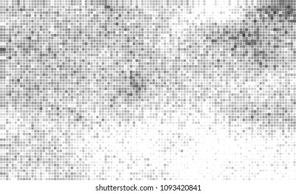 Abstract gray background of small squares