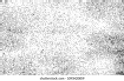 Abstract gray background of small squares