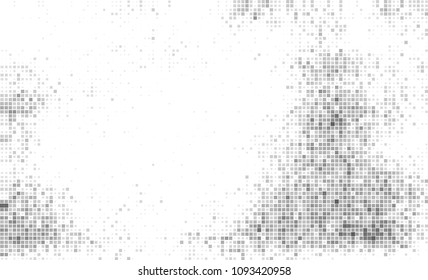Abstract gray background of small squares