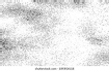 Abstract gray background of small squares