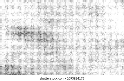 Abstract gray background of small squares