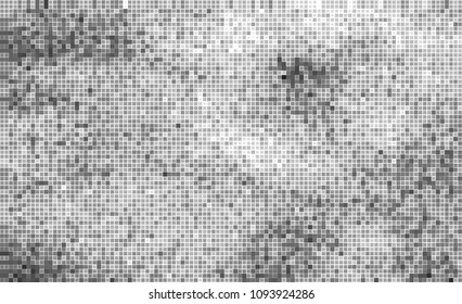 Abstract gray background of small squares