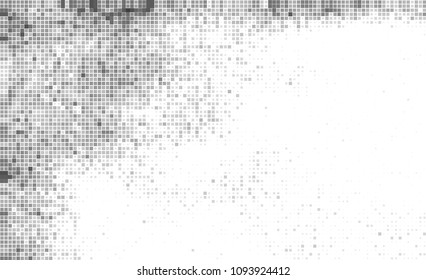 Abstract gray background of small squares