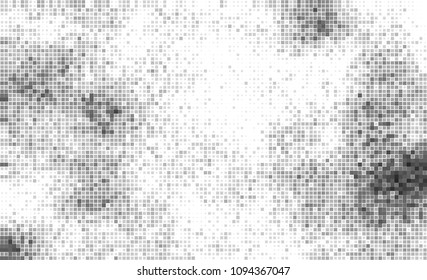 Abstract gray background of small squares