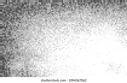 Abstract gray background of small squares