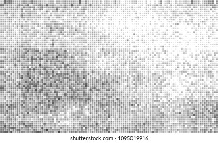 Abstract gray background of small squares