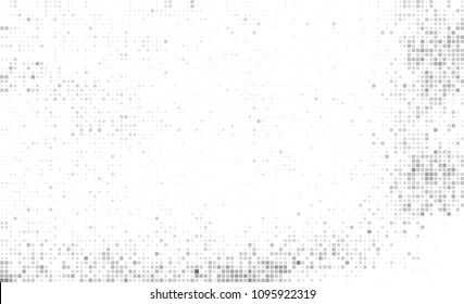 Abstract gray background of small squares