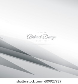 abstract gray background vector with geometrical lines