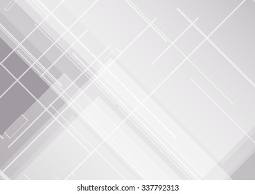 Abstract Gray Background, Vector Illustration