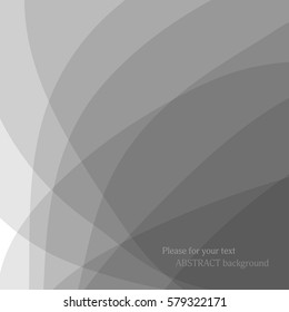Abstract gray background. Vector illustration.