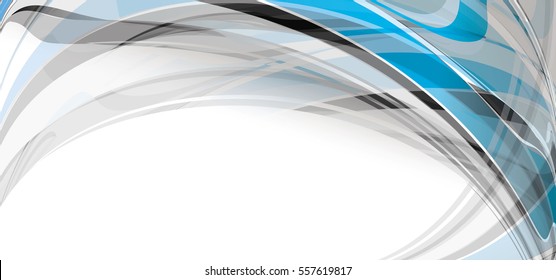 Abstract Gray and Blue Background