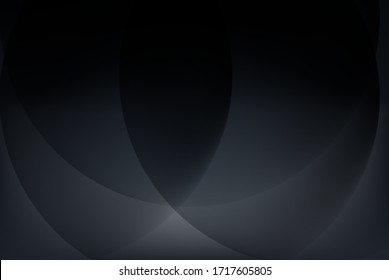 Abstract gray bubble gradient background or wallpaper backdrop.