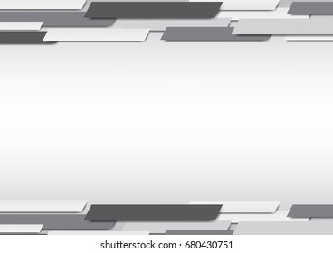Abstract gray business background template