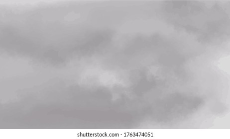 Abstract gray clouds background design. Vector illustration for template, banner, wallpaper, flyer, poster, and more. Eps 10 illustration