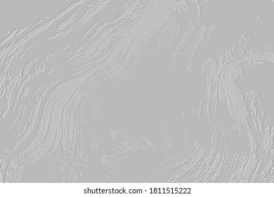 Fondo de color gris abstracto, patrón de relieve de Bas. Vector, ilustración.