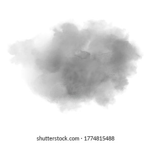 Abstract gray color scribble liquid watercolor vector grunge stain design. Paper texture drawing wallpaper, background, art graphic card