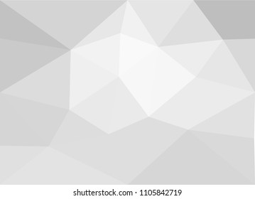 abstract gray colorful geometric background.low poly pattern vector