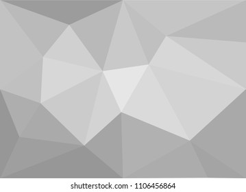 abstract gray colorful geometric background.low poly pattern vector