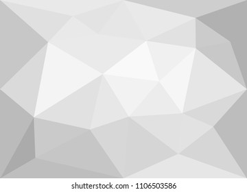 abstract gray colorful geometric background.low poly pattern vector