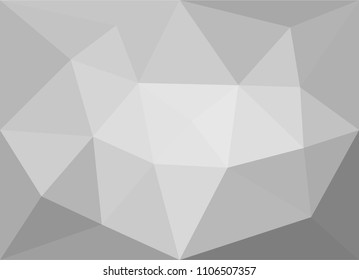 abstract gray colorful geometric background.low poly pattern vector