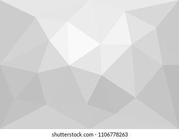 abstract gray colorful geometric background.low poly pattern vector