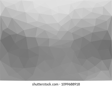 abstract gray colorful geometric background.polygon vector