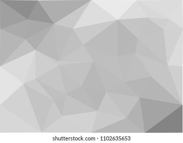 abstract gray colorful geometric background.polygon vector